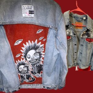 Hand-Painted Levi’s jacket